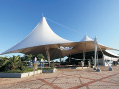 廣場(chǎng)膜結構